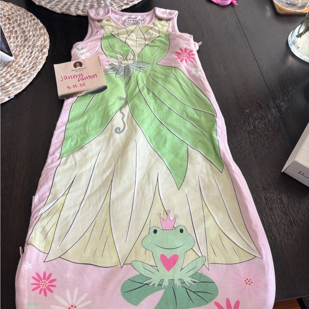 Little Sleepies Disney Princess Tiana Baby Sleeper